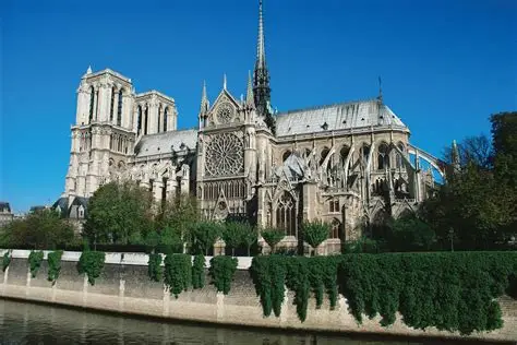 The Notre Dame Cathedral in Paris