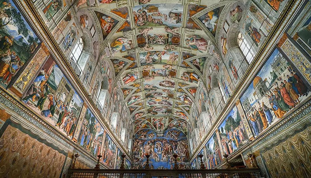 Sistine chapel interior